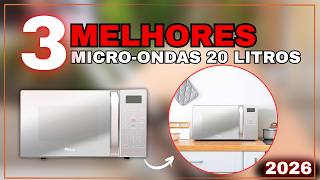 TOP3 Micro-ondas 20 Litros + Bem Avaliados 2026: Electrolux MTO30, Philco PMO23EB ou Consul CMA20BB