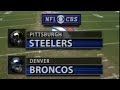 2005 AFC Championship Steelers vs Broncos Highlights (CBS Intro)
