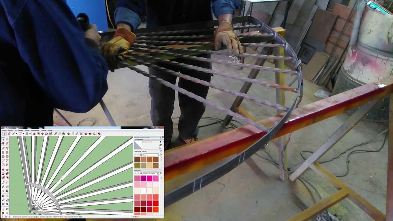 Como hacer un abanico de caramelo con puntas