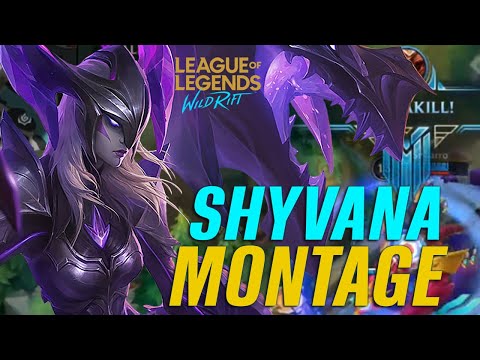 Wild Rift SHYVANA Montage - Best SHYVANA Plays | LoL Wild Rift Montage