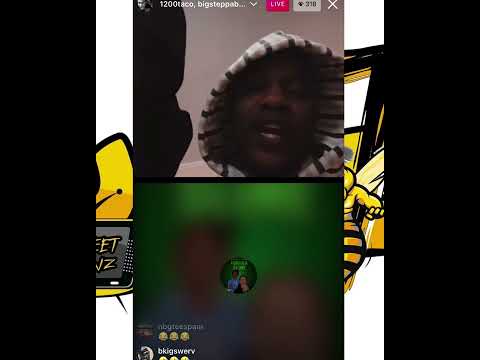1200taco x EbK Fathead live on Instagram