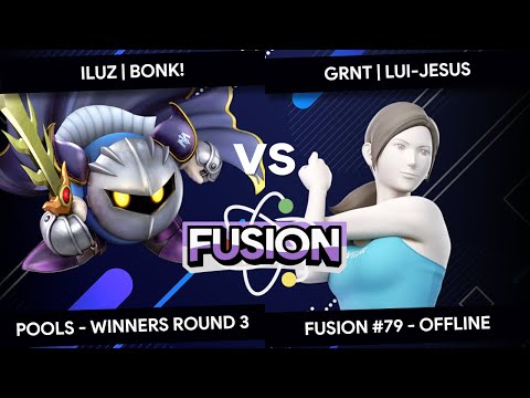 Fusion #79 - IluZ BONK! (Meta Knight) vs GRNT Lui-Jesus (Wii Fit Trainer) - Pools - Winners Round 3