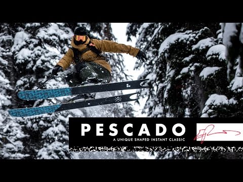 Los esquís LINE Pescado 2018 de Eric Pollard: un esquí para nieve polvo totalmente nuevo y galard...