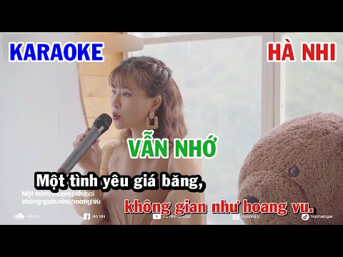 VẪN NHỚ - HÀ NHI | KARAOKE NHẠC TRẺ | BEAT TONE NỮ COVER | XU PIANO SEASON 2