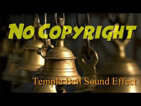 Copyright Free Temple Bell Sound effect | No Copyright Music | Copyright free