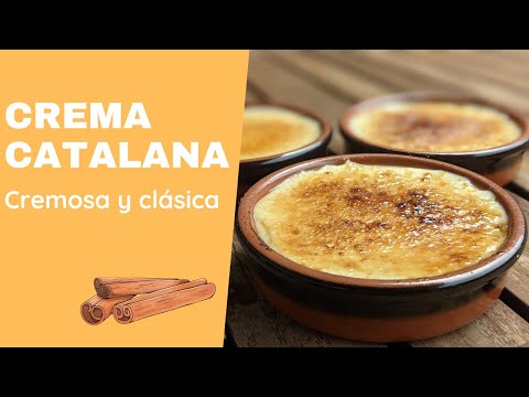 🍋 Cómo hacer CREMA CATALANA | Receta CREMA CATALANA Fácil y Rápida 😋