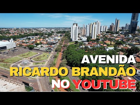 ✅ VISTA AÉREA DA AVENIDA RICARDO BRANDÃO - CAMPO GRANDE-MS (NOVO COMPER ITANHANGÁ PARK)