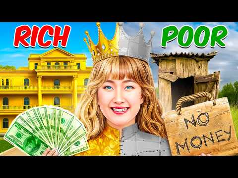 Rich Girl Became Poor Girl! Rich Girl Pretends To Be Poor Girl