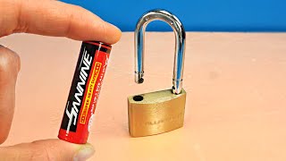 4 Ways to Open a Lock  | Life Hacks