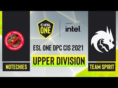 Dota2 - Team Spirit vs. NoTechies - Game 3 - ESL One DPC CIS - Upper Division