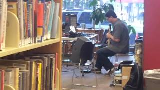 Greg Sinibaldi at the Library 5/18/16