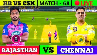 🔴Live: Rajasthan vs Chennai | RR vs CSK Live Scores & Commentary | Only in India | IPL Live