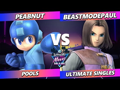 LMM Miami 2023 - Peabnut (Mega Man) Vs. BeastModePaul (Hero) Smash Ultimate - SSBU