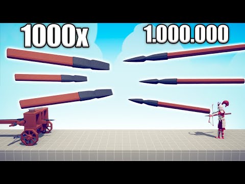 1.000.000 DAMAGE BALLISTA vs 1000x OVERPOWERED UNITS - TABS | Totally Accurate Battle Simulator 2026