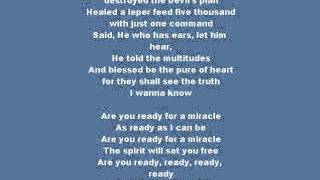 Are you ready for a miracle