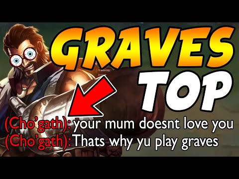 How to MAKE ENEMIES MALD! FULL LIFESTEAL Graves TOP with Shield bow + BT | jAy to Zea RETURNS Ep #3