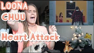 LOONA/Chuu 🍓🐧 이달의 소녀/츄 – 'Heart Attack' Reaction/Review & 'Girl's Talk' First Listen | Ψ