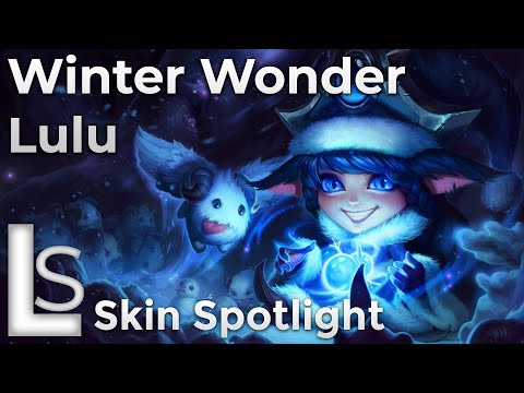Winter Wonder Lulu - Skin Spotlight - Winter Wonder Collection - League of Legends