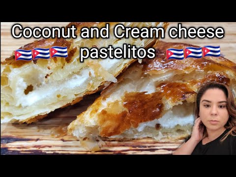 Cuban Coconut & Cream Cheese Pastelitos in the Air Fryer | Easy Dessert Recipe