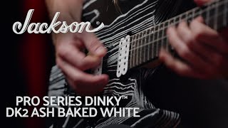 Video thumbnail for Jackson Pro Series Dinky DK2 Ash in Baked White | Featured Demo | Jackson Guitars by Jackson Guitars