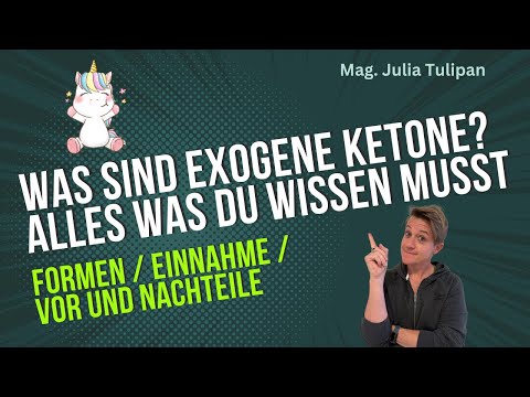 Exogene Ketone endlich erklärt - was ist das und welche verschiedenen Formen gibt es.