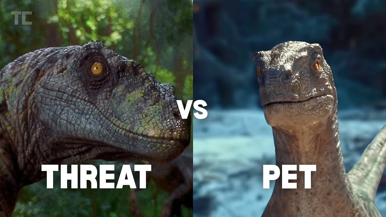 The Bizarre Personification of Jurassic Park's Dinosaurs