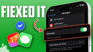 IOS 17: how to solve iMessage waiting for activation on iPhone