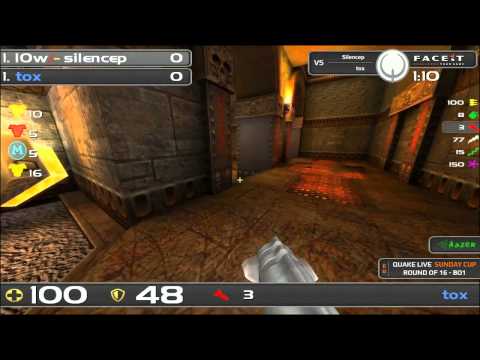 FACEIT TV - QuakeLive Spring Season Cup 10 - Round of 16 -  tox vs. Silencep