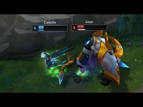 Level 6 Camille VS Gnar