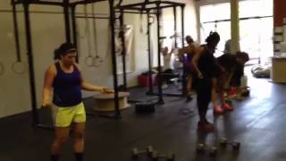 preview picture of video 'OH KB Lunges - DU - Pull Ups @ CrossFit Akron'