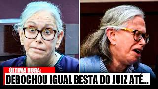 Idosa Debocha no Tribunal, Acha que será Libertada - Até que um áudio mudou tudo