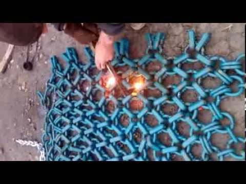 Обрезка шинозащитной цепи Pewago