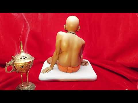 Swami Samarth murti (idol) artistic fine real look swami statue video