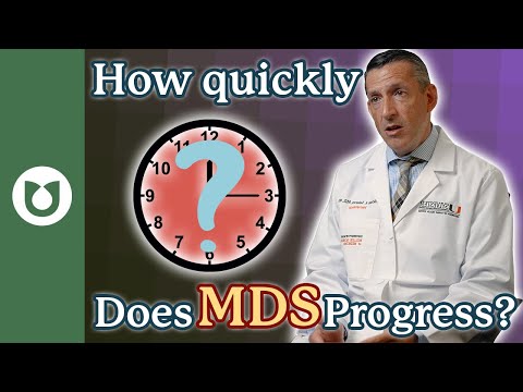 How quickly does MDS progress? #MDS