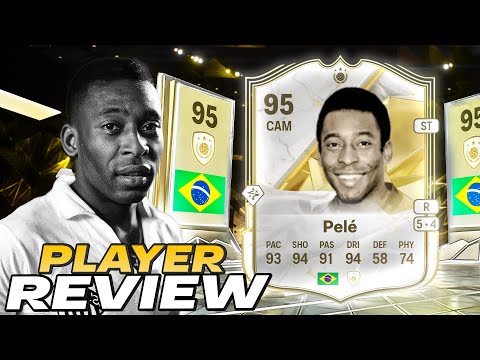 😳95 ICON PELE PLAYER REVIEW - EA FC 25 ULTIMATE TEAM