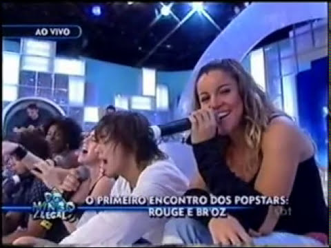 Rouge e Br'Oz - Um Anjo Veio Me Falar (Live Domingo Legal 2003)
