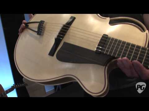 Montreal Guitar Show '11 - Ken Parker Archtops Stella Archtop