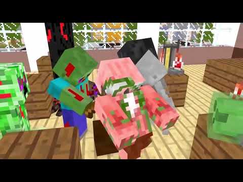 Monster School - LOVE Challenge ALL EPISODES - Minecraft Animation