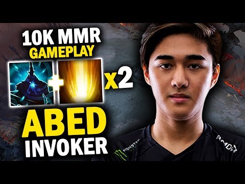 INTENSE GAME!! 10K PLAYER ABED INVOKER IN THE TNC CIVIL WAR - DOTA 2 INVOKER 7.20E