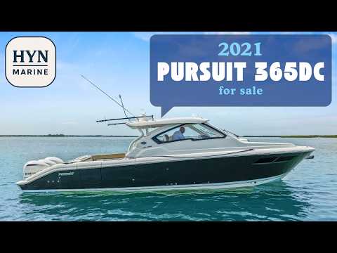 2021 Pursuit DC 365 Dual Console Video