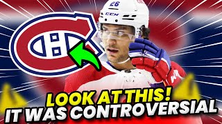 BREAKING NEWS! CONTROVERSY IN MONTREAL CANADIENS! HABS NEWS #habs