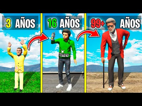 SOBREVIVÍ 99 AÑOS como FRANKLIN en GTA 5