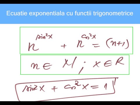 Ecuatie exponentiala cu functii trigonometrice -   T2