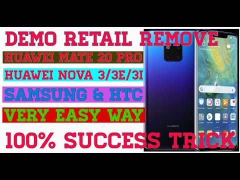 How To Remove Huawei Demo Software 100% Success Trick 2018
