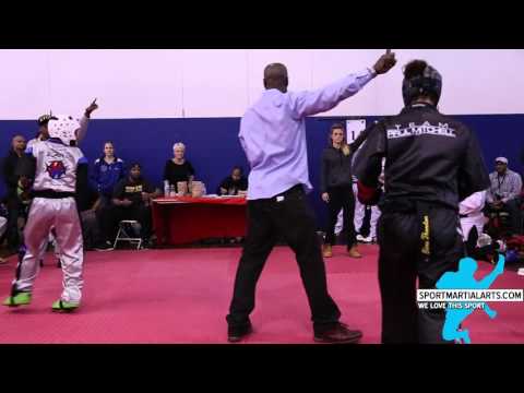 2015 KTOC Women Sparring Brianna Mayers v Gina Thornton