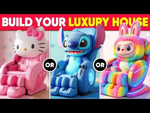 Would You Rather - Build Your 2026 Luxury Mansion 🚀🏡🌈✨ Quiz Lamby