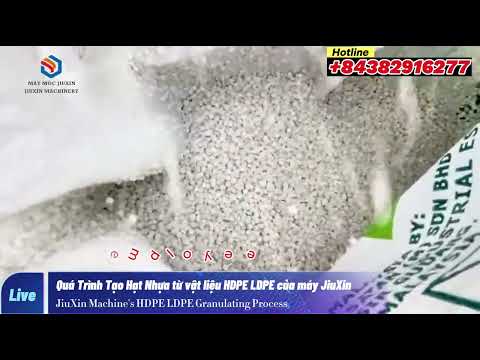 🔥 [Quy Trình Siêu Hay ]-Tạo Hạt Nhựa Từ Vật Liệu HDPE & LDPE ♻️ Khám Phá Ngay🚀