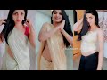 Manya Anand Kannada Tv Serial Actress Hot Saree Dance Dubs