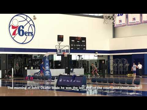 Jahlil Okafor’s last workout with Sixers