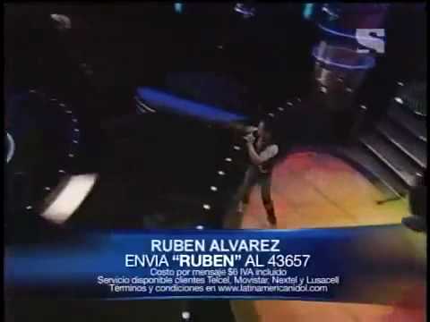 ruben alvarez - en la disco - latin american idol 2009 - 5º concierto